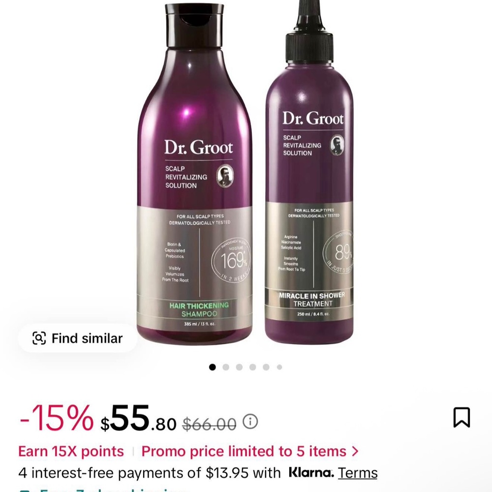 Scalp Revitalizing Hair Thickening Shampoo - Purple